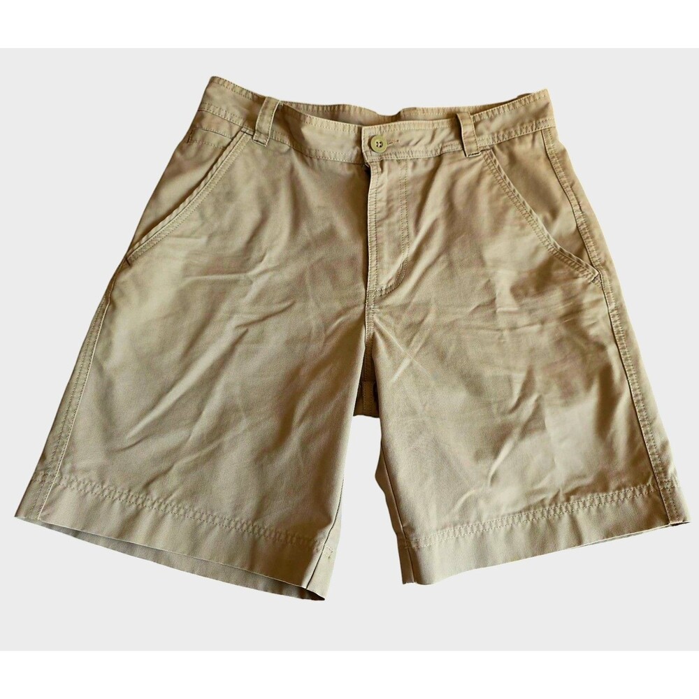 Marmot Shorts Mens Sz 32 Brown Beige Khaki Outdoor Hiking Pockets